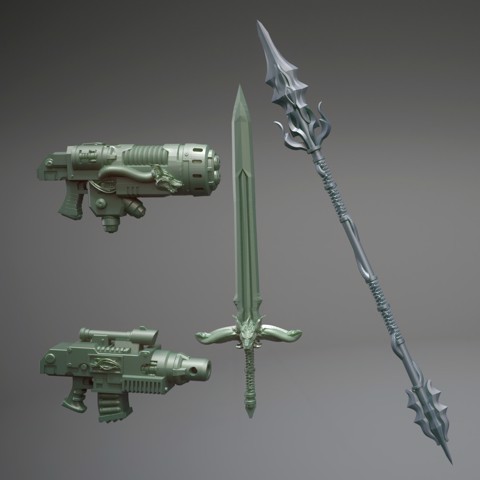 Image of Weapons Set