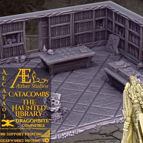Image of AECATA03 - The Haunted Library