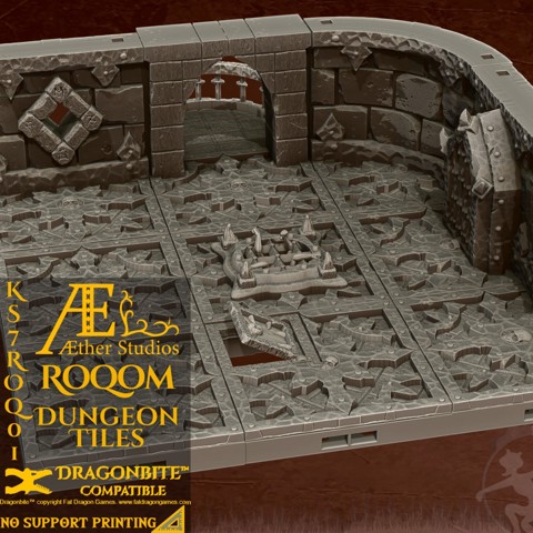 Image of KS7ROQ01 - Roqom Dungeon Terrain
