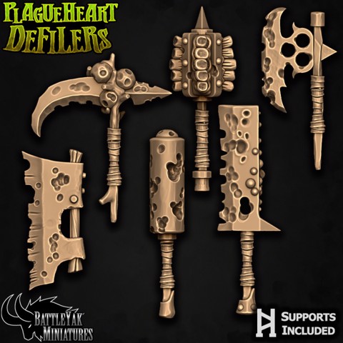 Image of Plagueheart Terrain & Customization Set