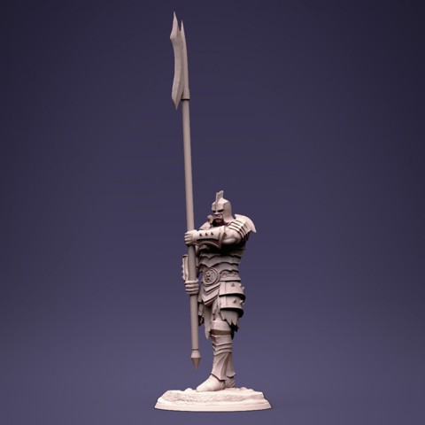 Image of Orc armoured spear