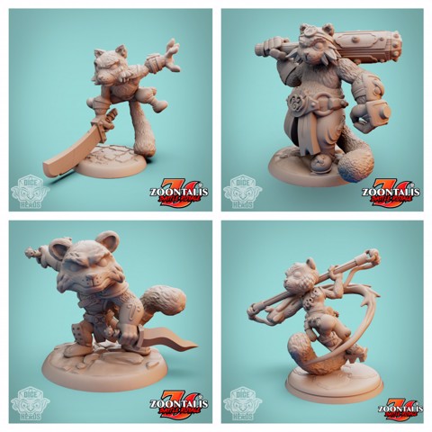 Image of Red Panda Collection (pre-supported included)