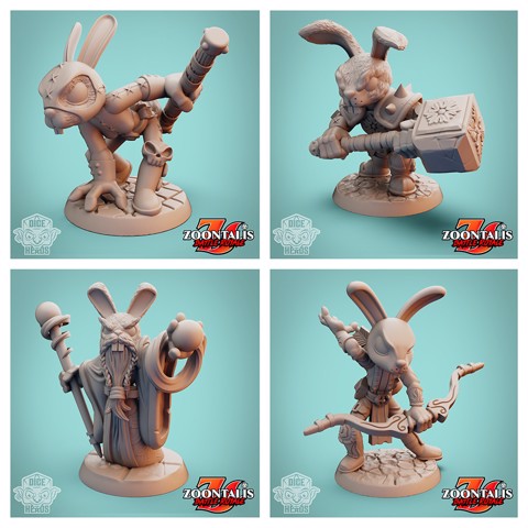 Image of Rabbit Collection (pre-supported included)