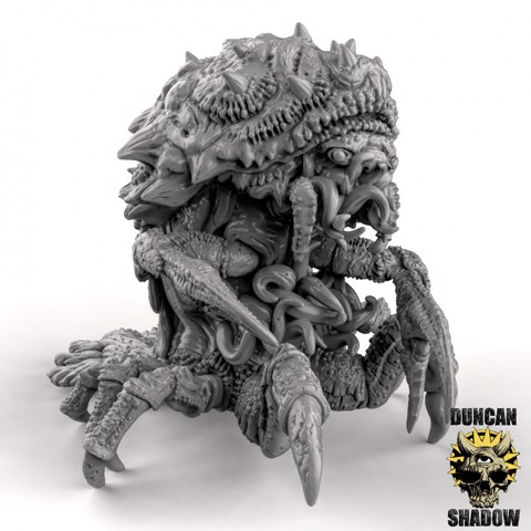 Image of Mother Hydra Lovecraftian monster (pre supported)