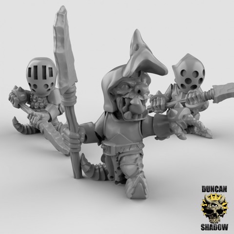 Image of Goblins in Heavy Armour with Spears (pre supported)