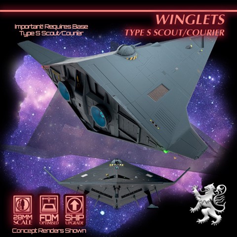 Image of Winglets - Type S Scout/Courier Upgrade