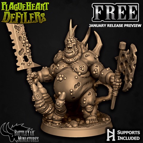 Image of Plagueheart Defiler Free Files - January Release Preview