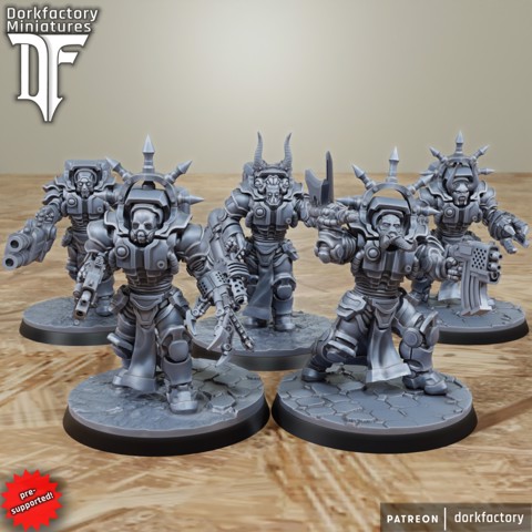 Image of Armored Void Commandos | causing chaos and watching terminator movies