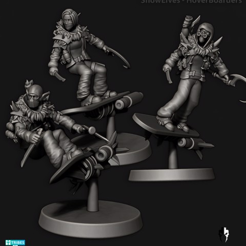 Image of Snow Elves - Hoverboarders - Space Elves
