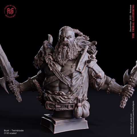 Image of Twinblade, Lord Of Bandits - Bust