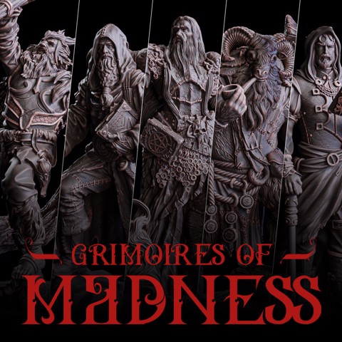 Image of Flesh Of Gods - September/2022 - Grimoires Of Madness