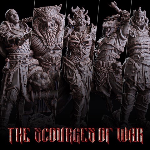 Image of Flesh Of Gods - August/2022 - The Scourges Of War