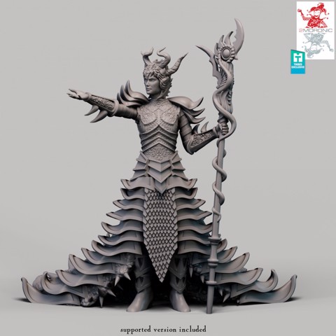 Image of Dark Queen Tiamat Human Avatar – Empress of Dragons