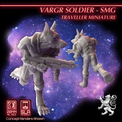 Image of Vargr Soldier - SMG