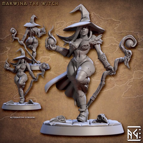 Image of Marwina the Witch (Arcanist's Guild)