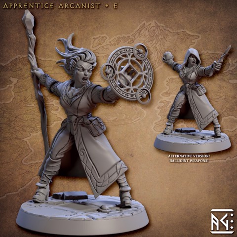 Image of Apprentice Arcanist - E (Arcanist's Guild)