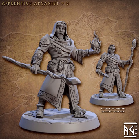 Image of Apprentice Arcanist - B (Arcanist's Guild)