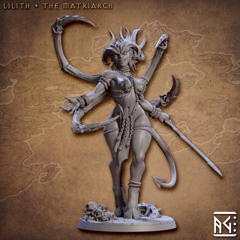 Image of Lilith the Matriarch - The Demon King Spawn Epic Boss / Pinup