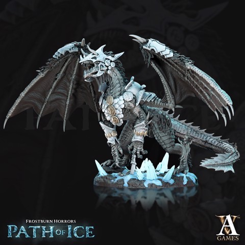 Image of Valkoinen - Blizzard Dragon