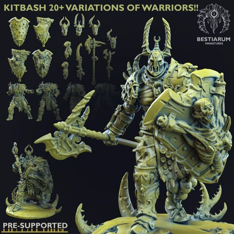 Image of Exaltator Warriors x 14 Plus Kitbash Set