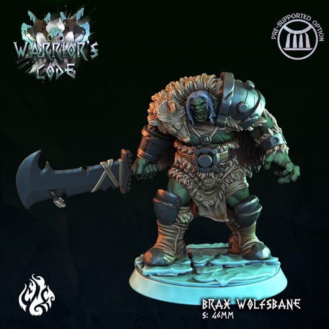 Image of Brax Wolfsbane, Orc Hero