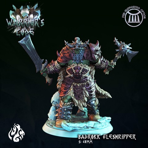 Image of Badrokk FleshRipper, Orc Warlord