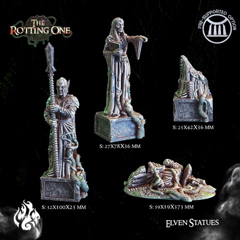 Image of Elven Statues