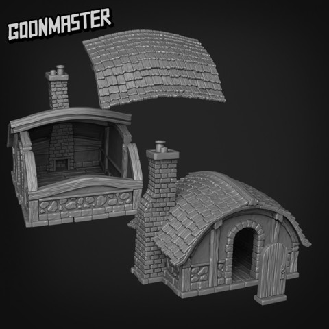Image of Hovel - Multipart Terrain Piece