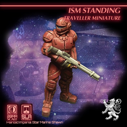 Image of Imperial Star Marine Standing Traveller Miniature
