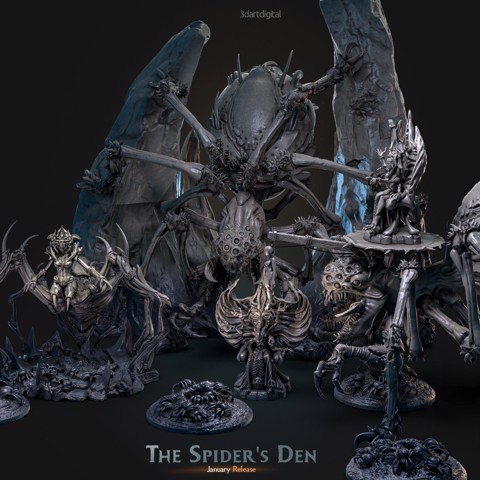 Image of January 2023 - The Spider's Den'