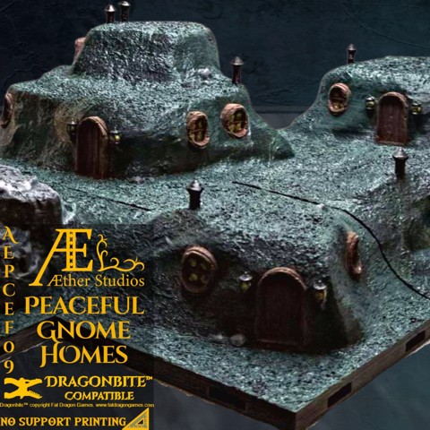 Image of AEPCEF09 - Peaceful Gnome Homes