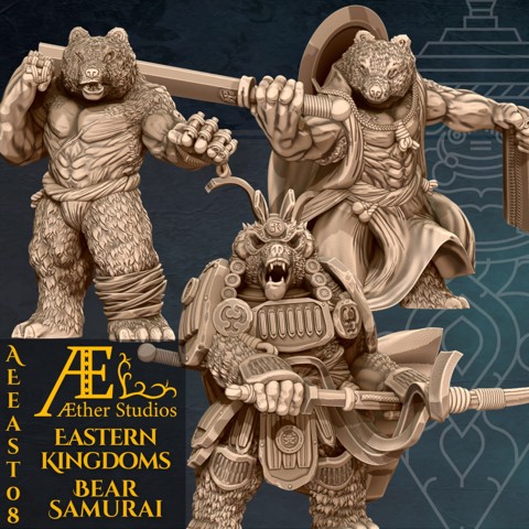 Image of AEEAST08 - Bear Samurai