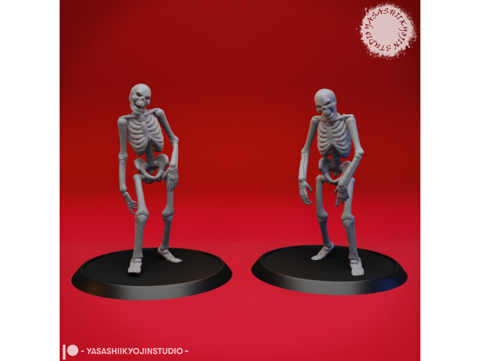 Image of Undead Skeleton Walkers - D&D Miniature