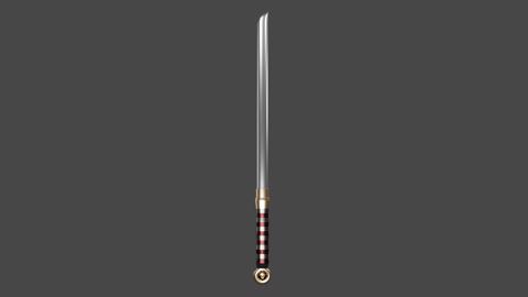 Image of Hwandudaedo 환두대도 - Korean Ring Pommel Sword