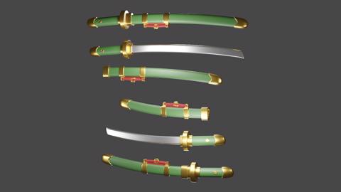 Image of Hwando 환도 - Korean Ring Sword