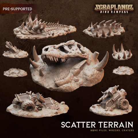 Image of Scatter Terrain - Dark Gods Scraplandz