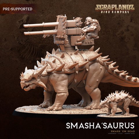 Image of Smashasaurus - Dark Gods Scraplandz