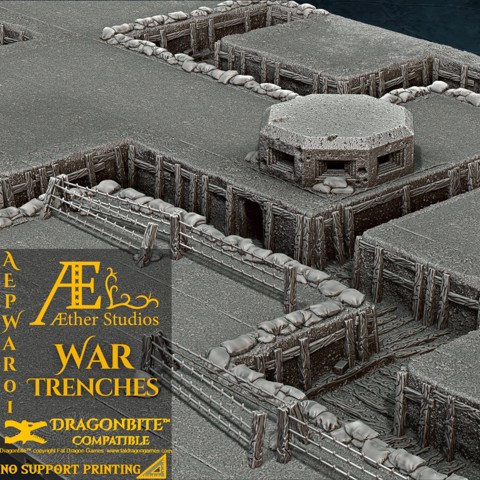 Image of AEPWAR01 - War Trenches