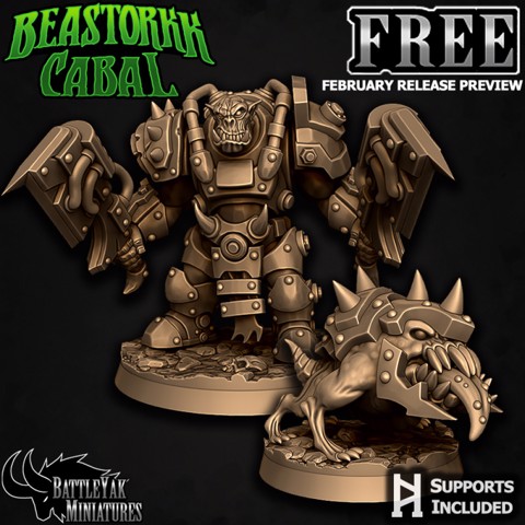 Image of Beastorkk Cabal Free Files - February Release Preview