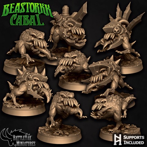 Image of Oddgruk Beastie War-Pack