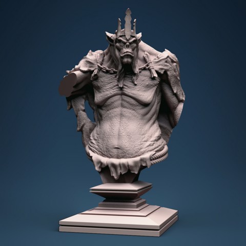 Image of Goblin king bust
