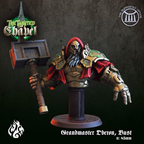 Image of Grandmaster Oberon, Bust
