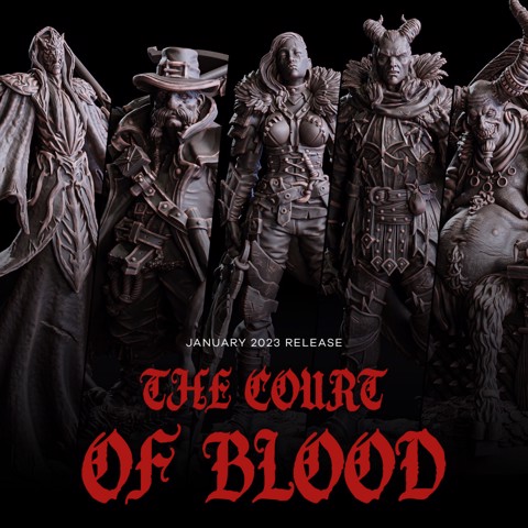 Image of Flesh Of Gods - January/2023 - The Court Of Blood