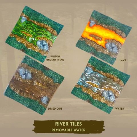 Image of Interactive River Tile Sample - Treasure Island Kickstarter
