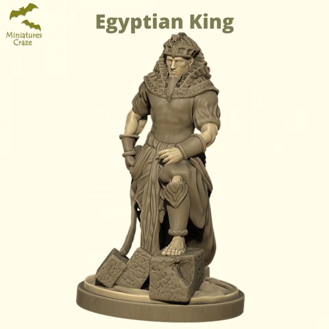 Image of Supportless Egyptian King