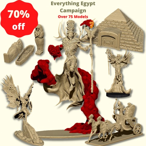 Image of Everything Egypt Campaign - Over 75 Models