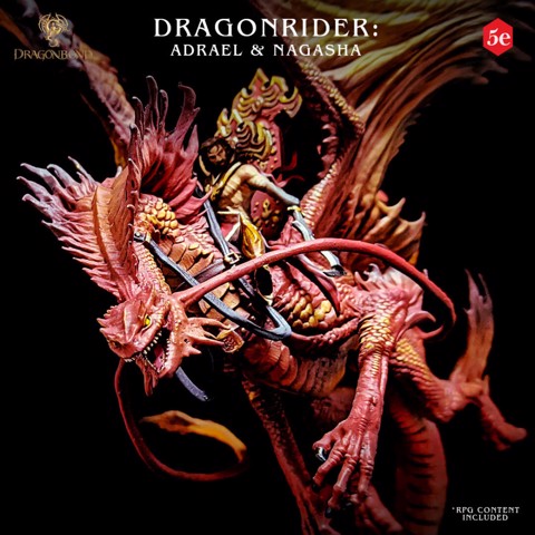 Image of Dragonrider General: Adrael & Nagasha
