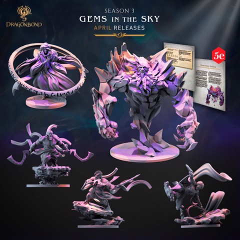 Image of Dragonbond Tribes Bundle 8: Gems in the Sky