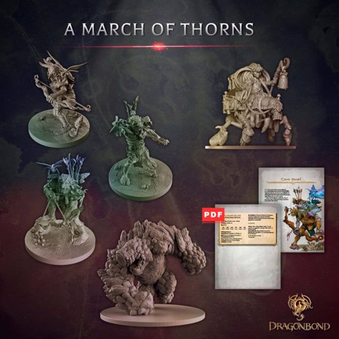 Image of Dragonbond Tribes Bundle 5: A March of Thorns