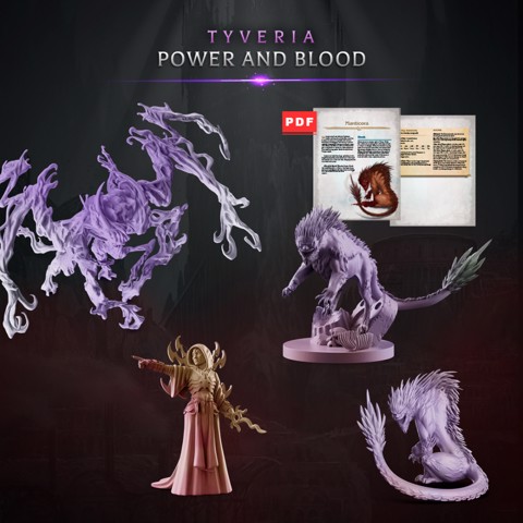 Image of Dragonbond Tribes Bundle 3: Power and Blood, Tyveria